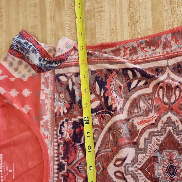 Lucky Brand Women's Printed T-Shirt, size S - Picture 7 of 8